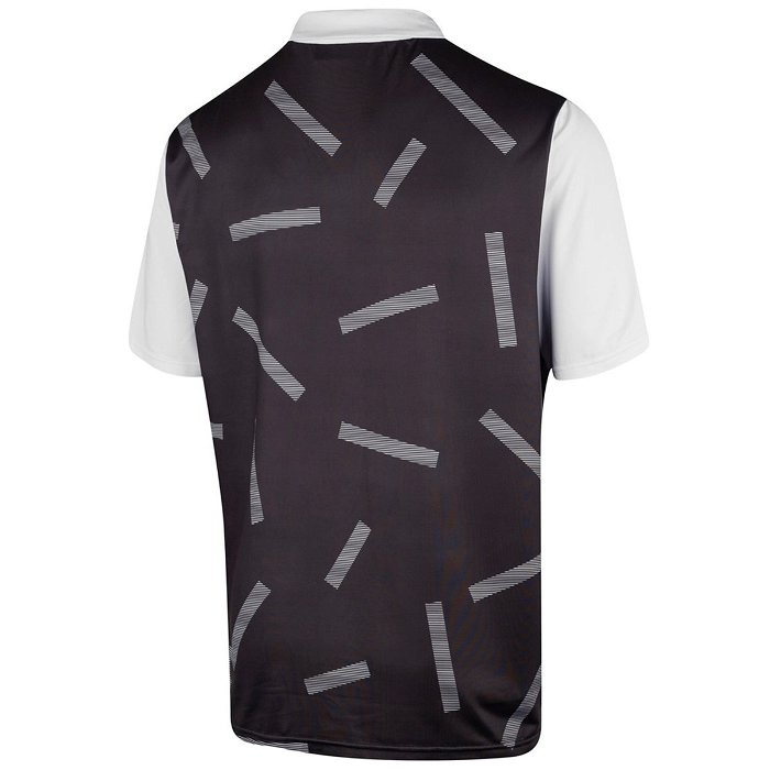 Golf Abstract Print Polo Shirt Mens