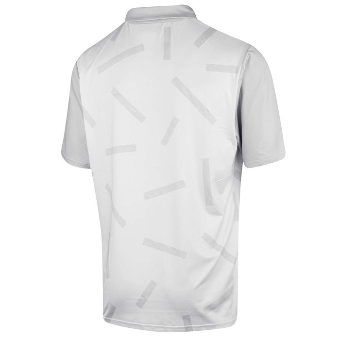 Golf Abstract Print Polo Shirt Mens