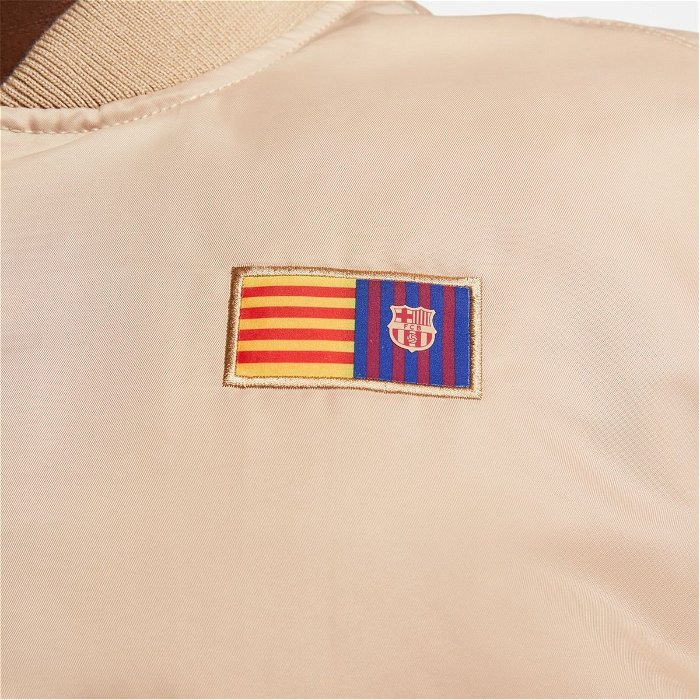 FC Barcelona Mens Punk Bomber Jacket