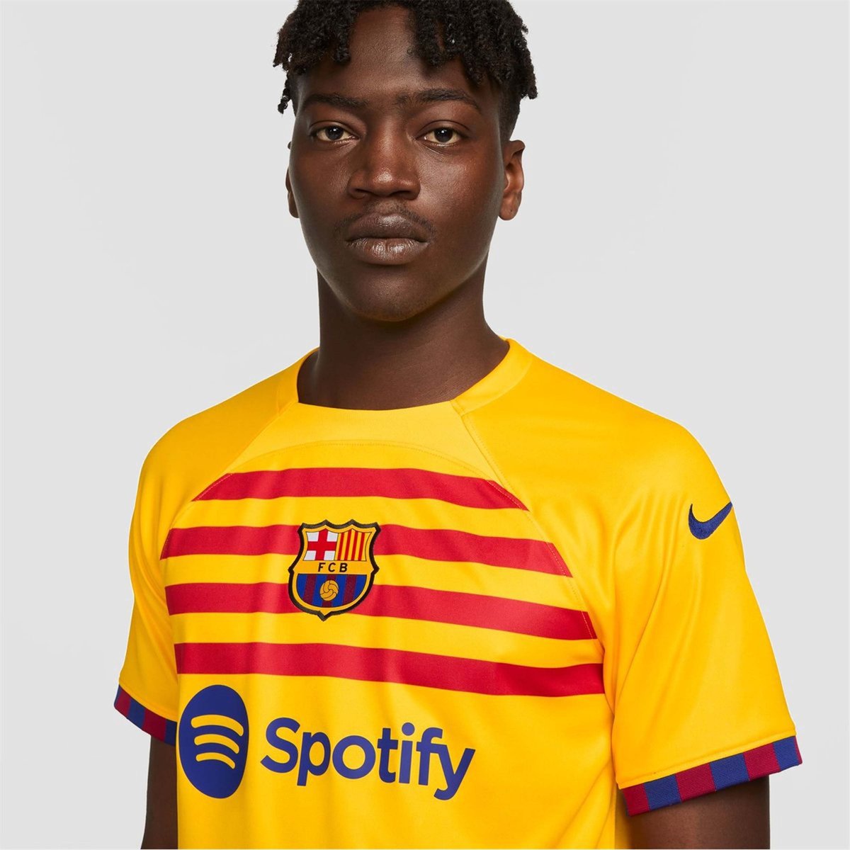 Yellow barcelona hot sale shirt