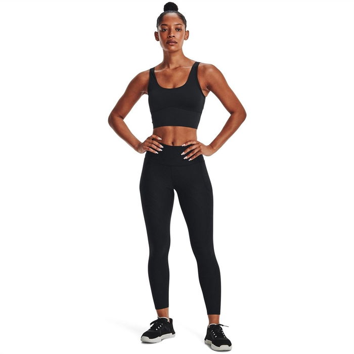 Armour Ua Meridian Jacquard Ankle Leggings Gym Legging Womens