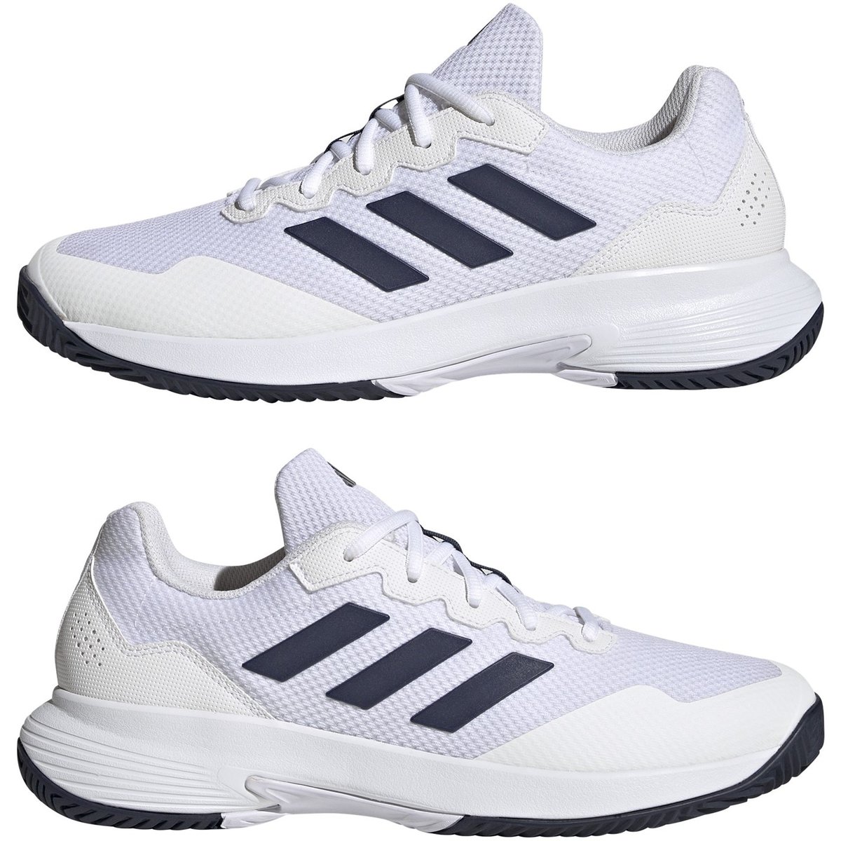 Mens adidas clearance tennis shoes white