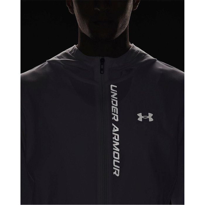 Under Armour OutRun The Storm Jacket White/Black, £45.00