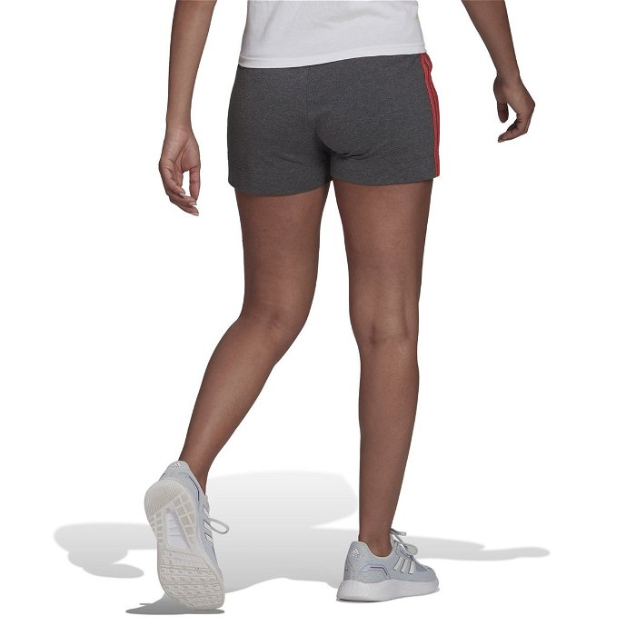 Essentials Slim 3 Stripe Shorts Womens