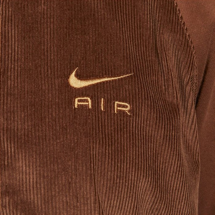 Air Womens Corduroy Fleece Full Zip Jacket