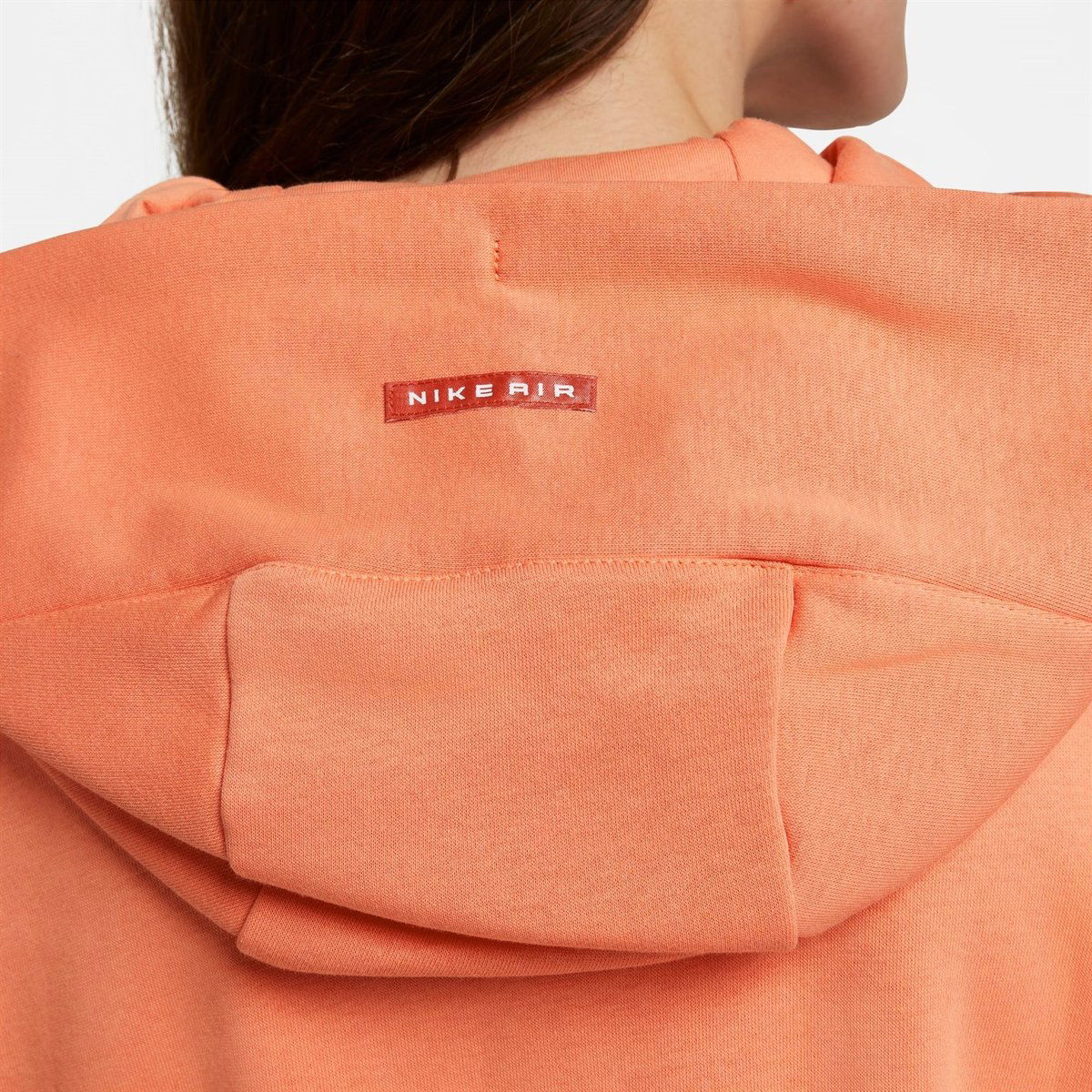 Nike air sales hoodie orange