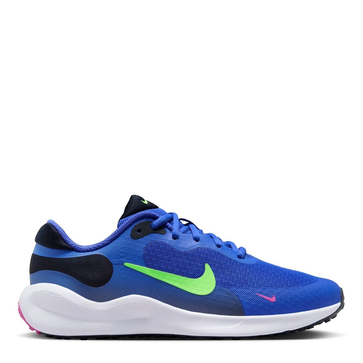 Blue nike running clearance shoes