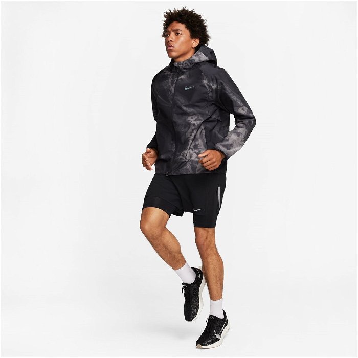 Nike Mens Storm-FIT Run Division Jacket (Black/Blkref)