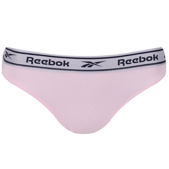 Reebok 3 Pack Pansy Thongs Womens Berry/Pink, £5.00