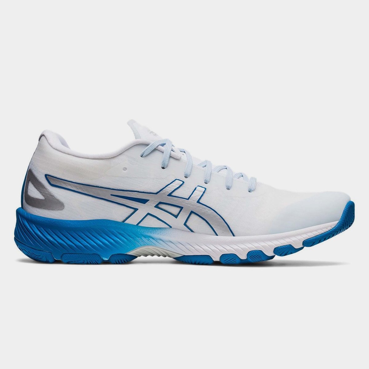 Blue asics netball deals trainers