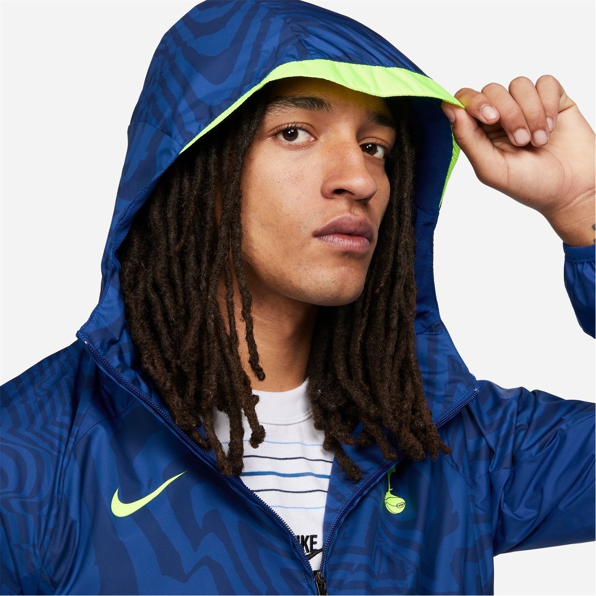 Nike jacket mens clearance blue