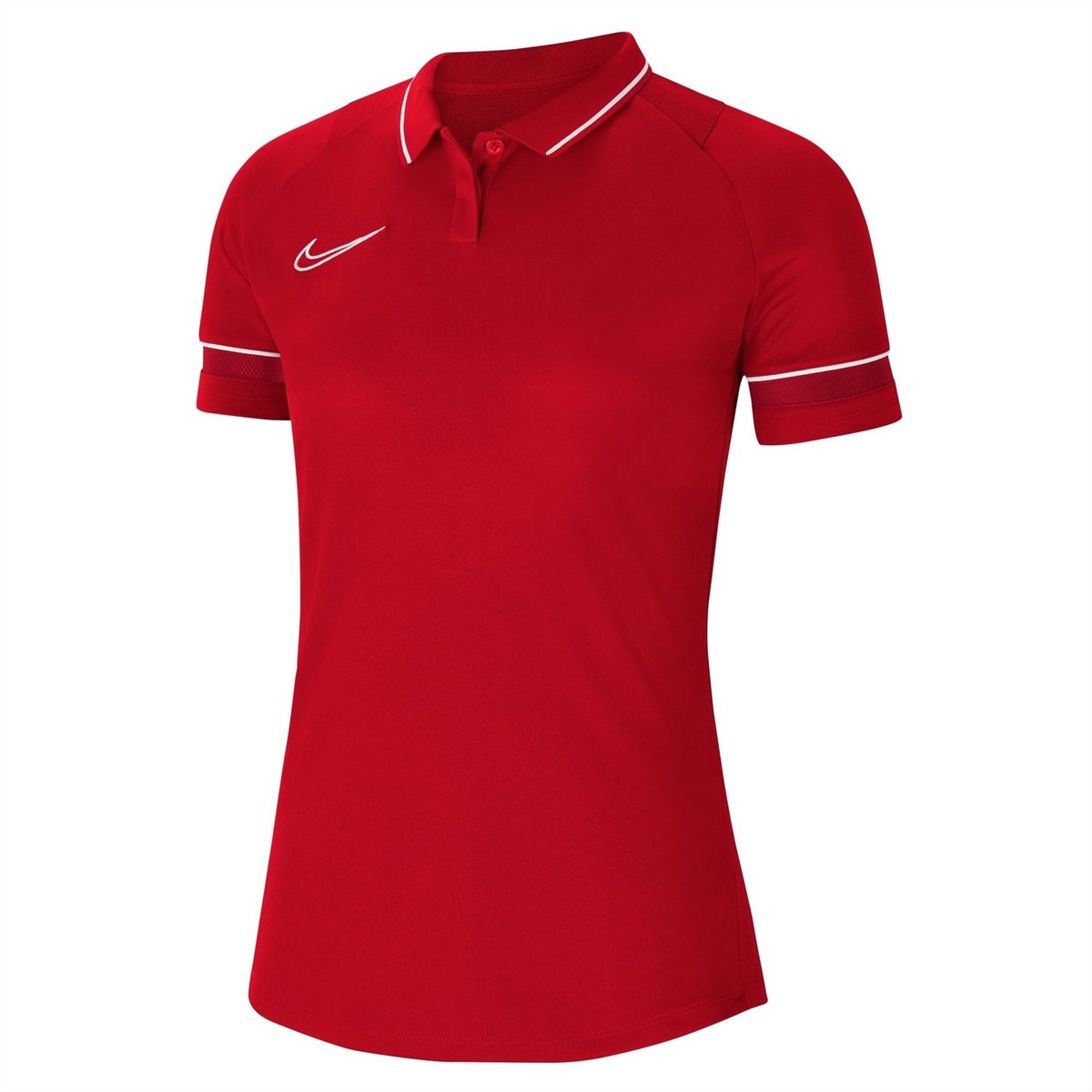 Red nike womens deals shirt