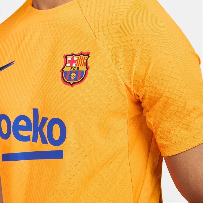 FC Barcelona Short Sleeve Training Top Mens
