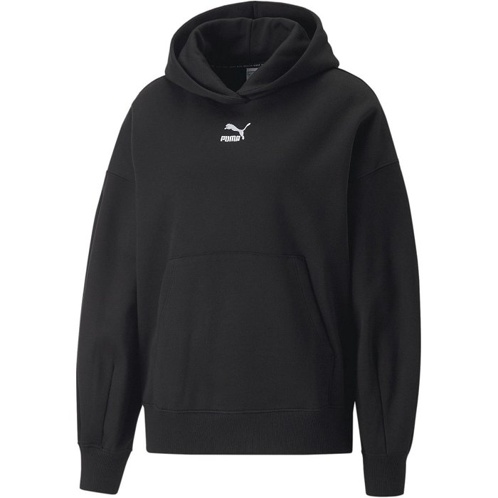 OVERSIZED CONQUER BLOCK HOODIE BLACK