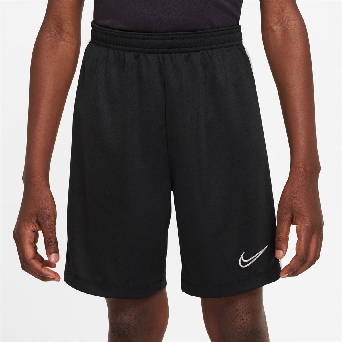 Nike Dri FIT Academy Big Kids Short Sleeve Soccer Top Black/Royal