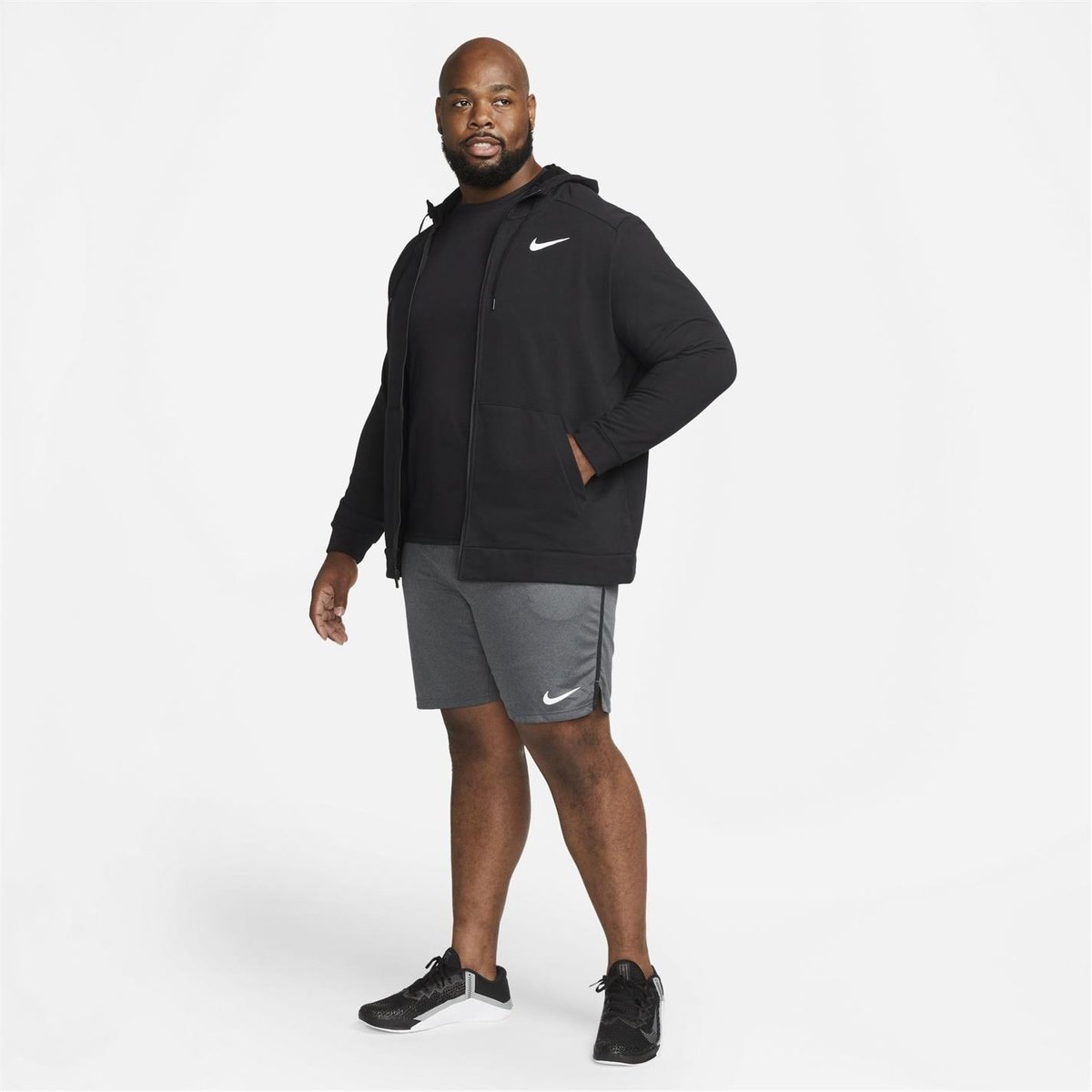 Nike dri fit hotsell full zip training hoodie