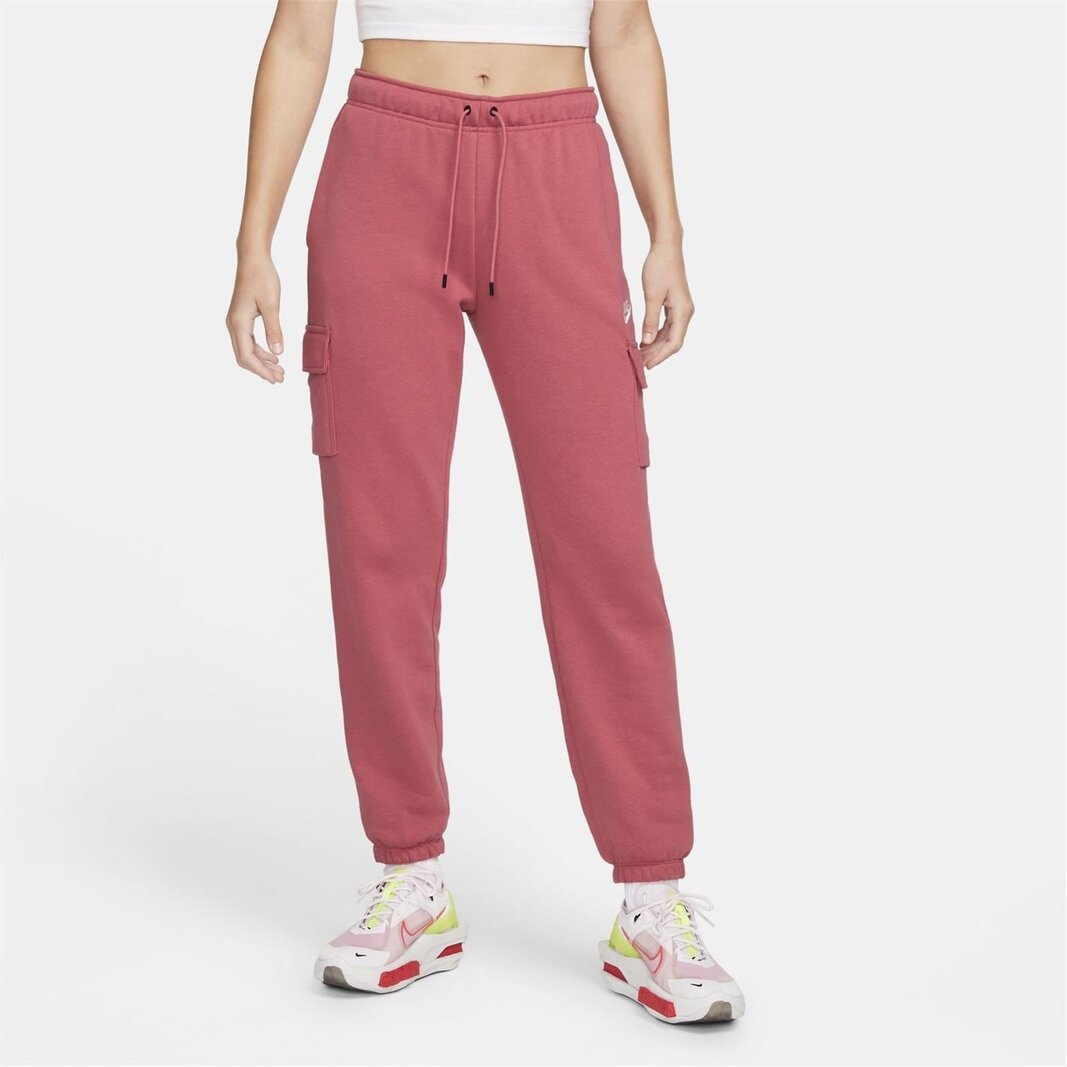 Nike Sportswear Essentials Wo Mid Rise Cargo Pants Pink