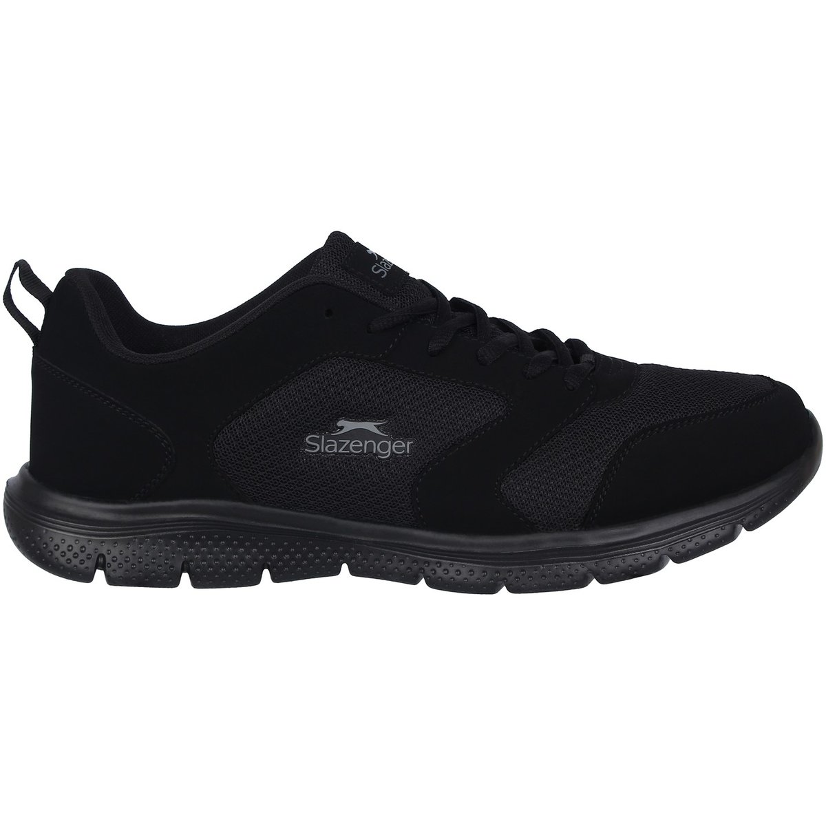 Slazenger cheap black trainers