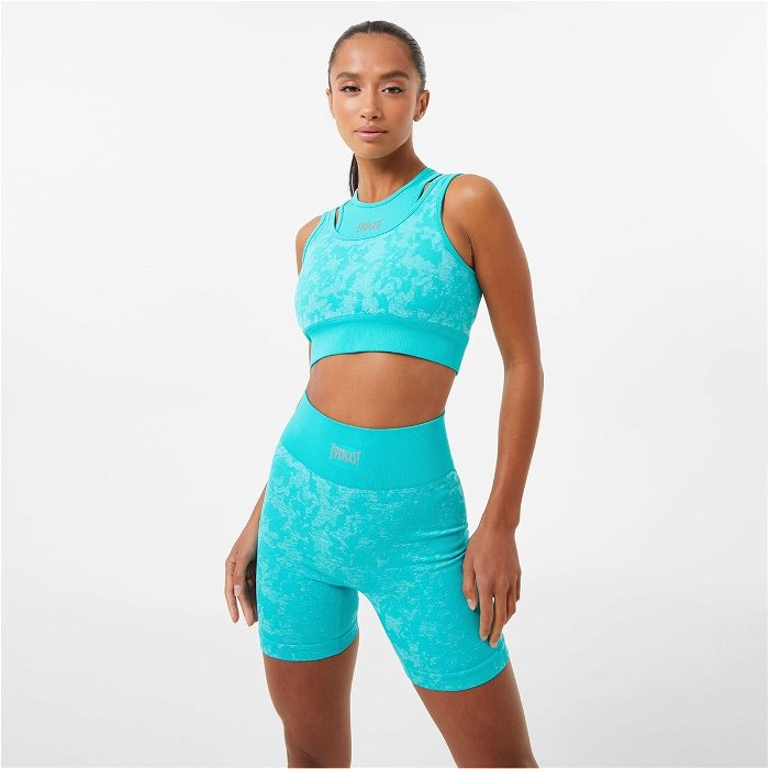 Everlast Double Layer Sports Bra Teal, £8.00