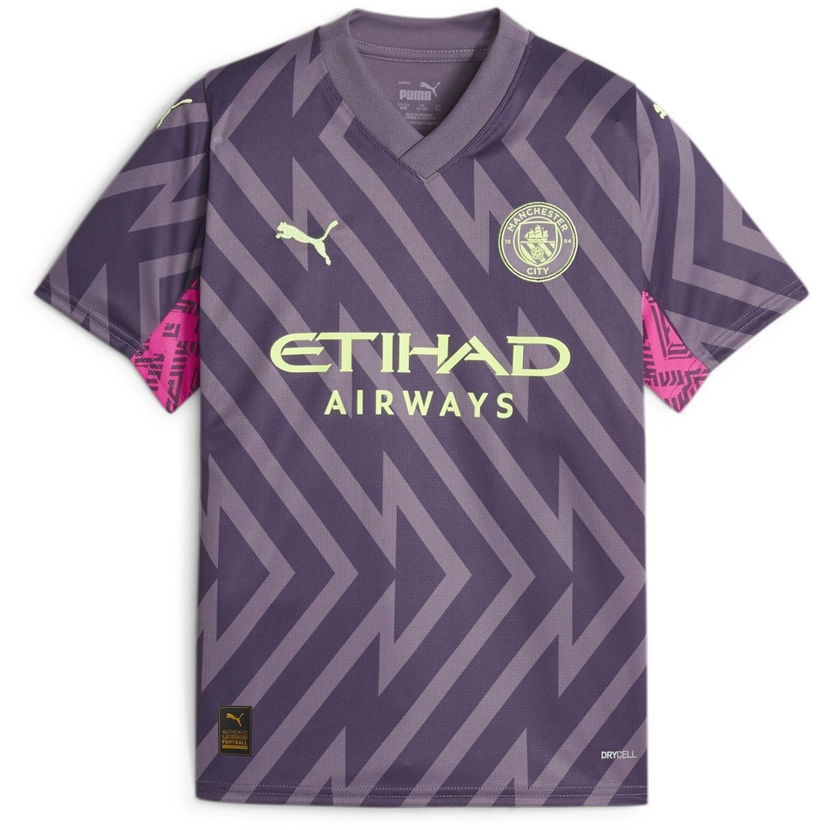 Puma 2023-2024 Man City Long Sleeve Third Shirt (Kids)