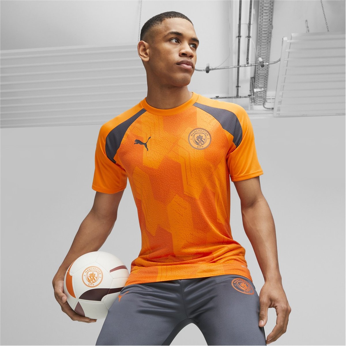 Manchester city orange store kit