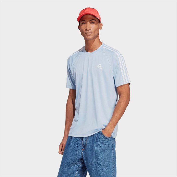 Classic 3 Stripe Sereno T Shirt Mens