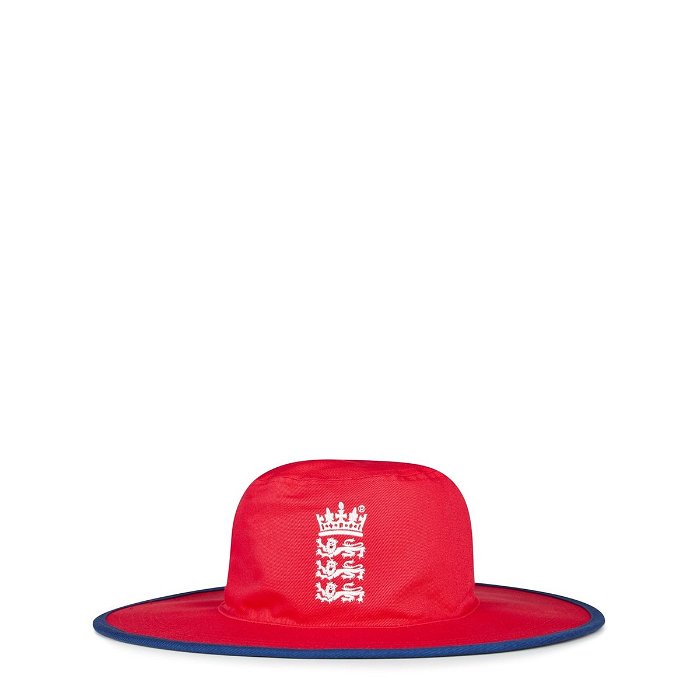 Castore England Cricket T20 Wide Brim Hat Adults Red £600