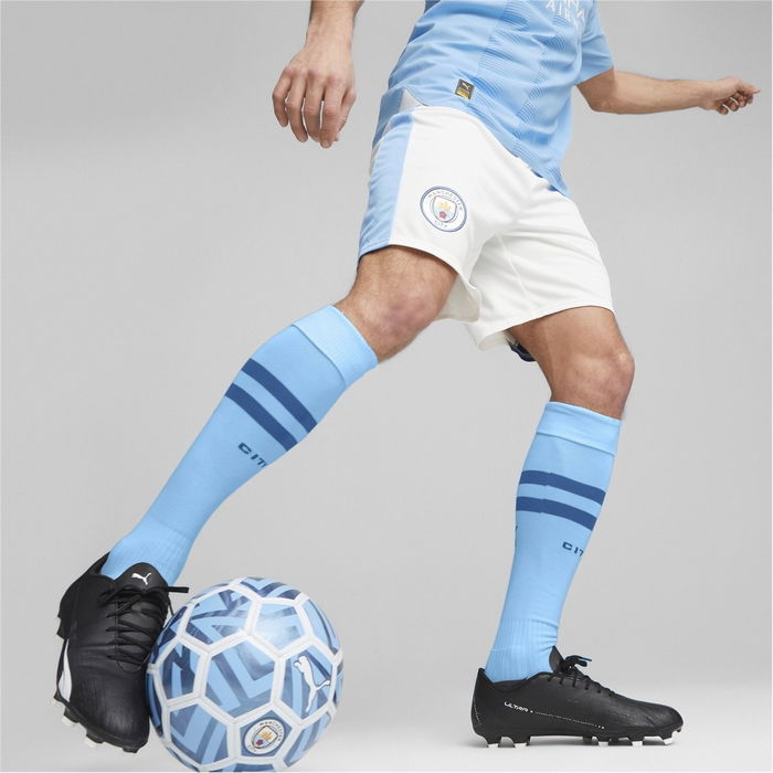 Manchester City Home Shorts 2023 2024 Adults