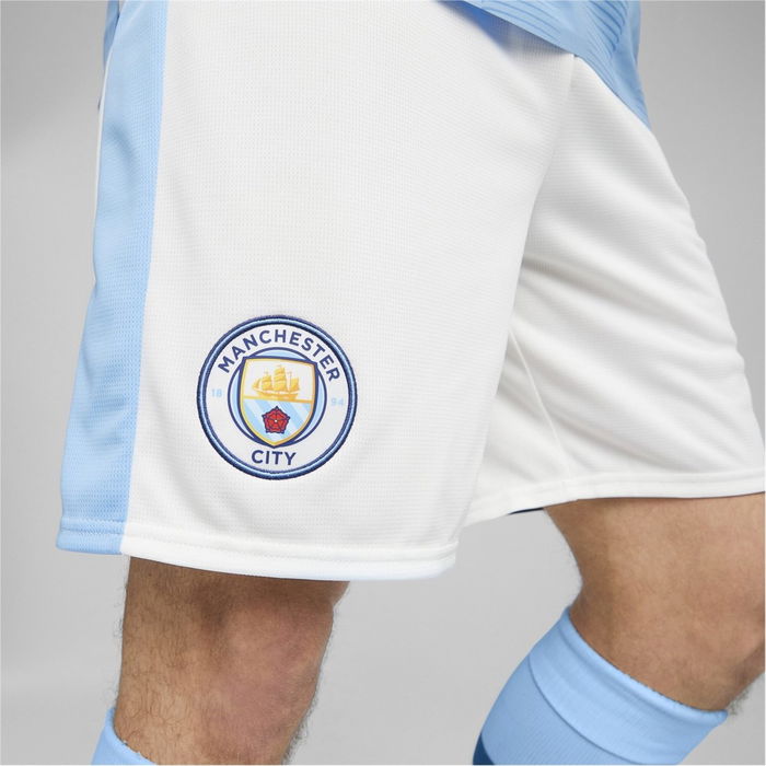 Manchester City Home Shorts 2023 2024 Adults