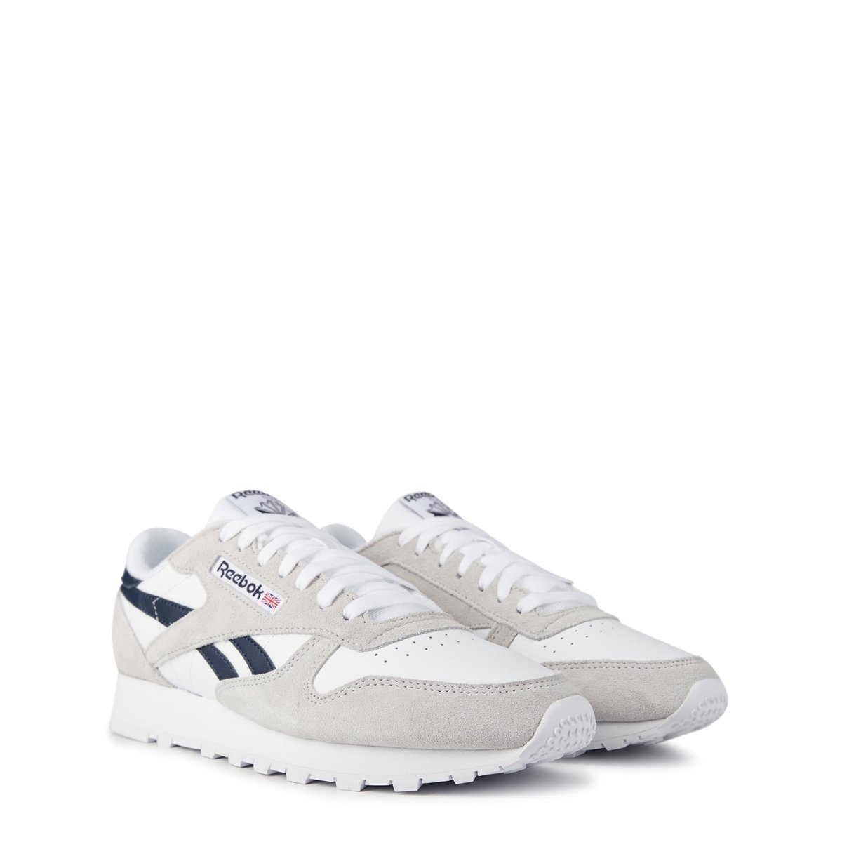 Reebok classic leather hot sale mens trainers