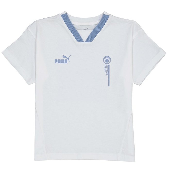 Manchester City Football Culture T shirt 2023 2024 Juniors