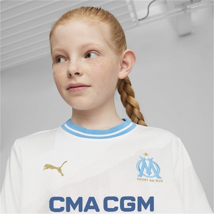 Olympique De Marseille Home Shirt 2023 2024 Juniors