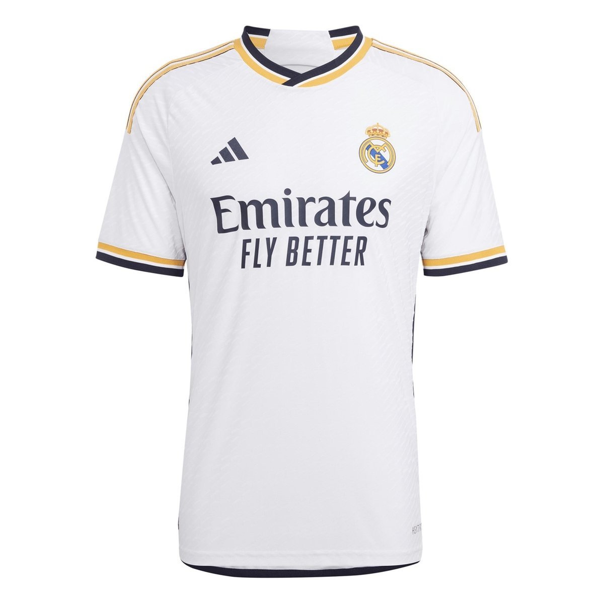 Adidas Real Madrid Pre-Match Jersey 23/24 - Wonder Silver - Size S