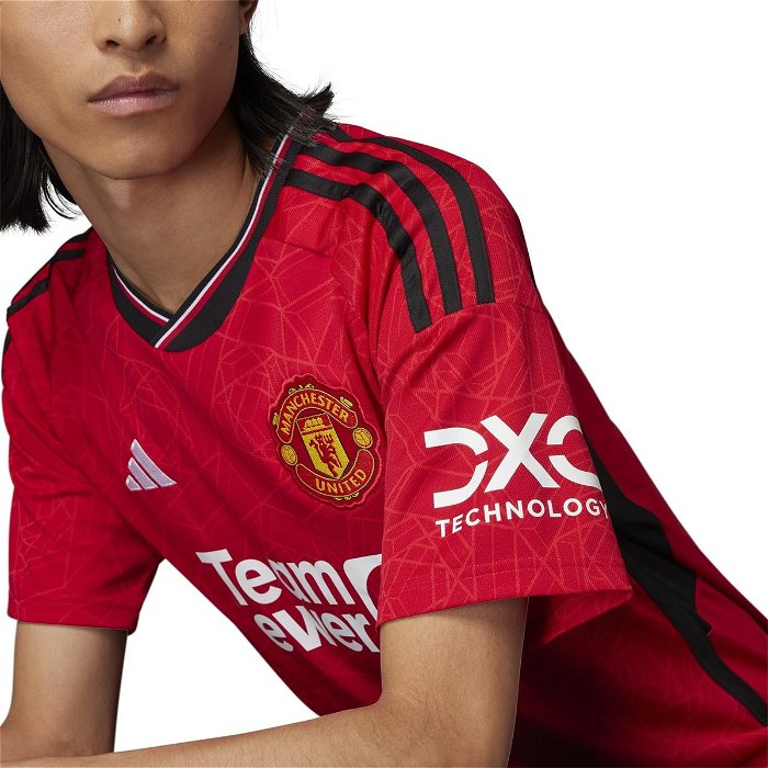 Manchester United Home Shirt 2023 2024 Adults