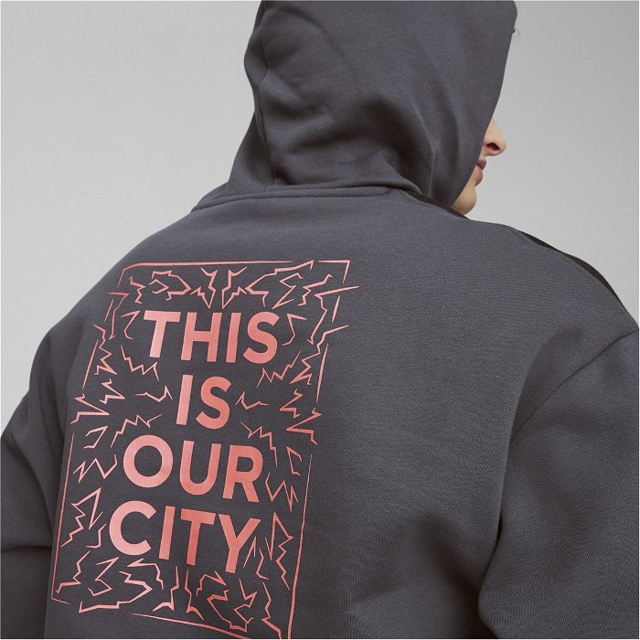 Manchester City Football Culture Hoodie 2023 2024 Adults