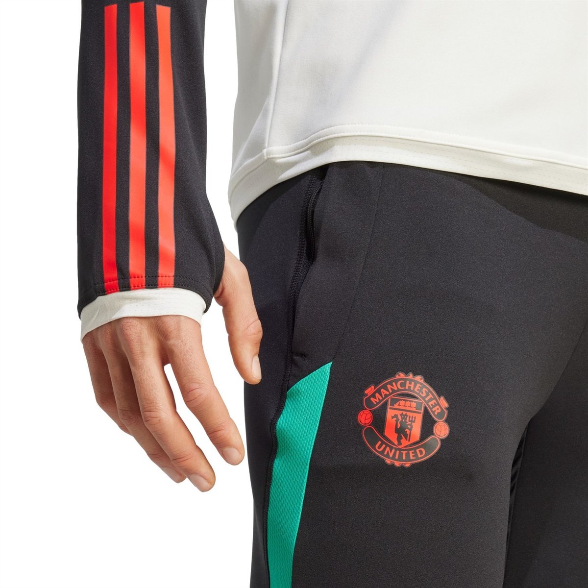 Manchester united training tracksuit hot sale bottoms