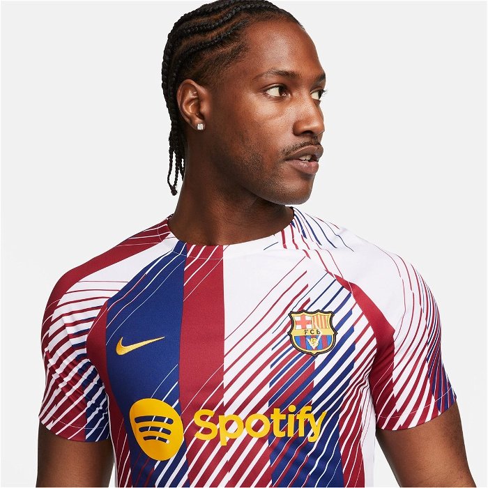 Barcelona Pre Match Home Shirt 2023 2024 Adults