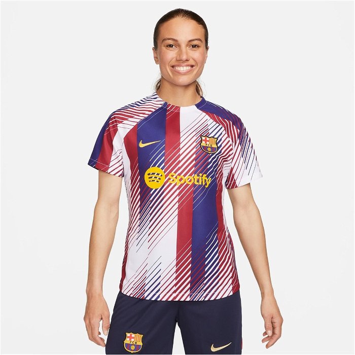 Barcelona Pre Match Home Shirt 2023 2024 Womens