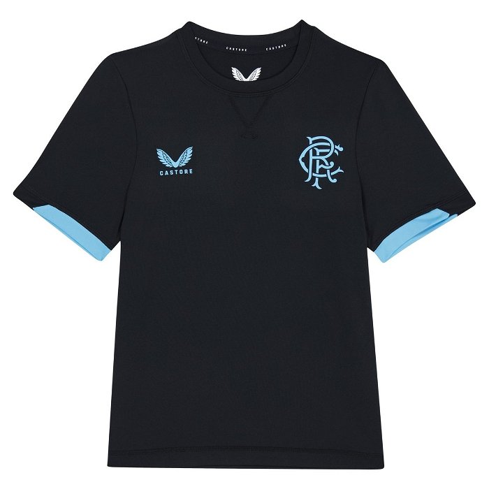Rangers Travel T shirt 2023 2024 Juniors