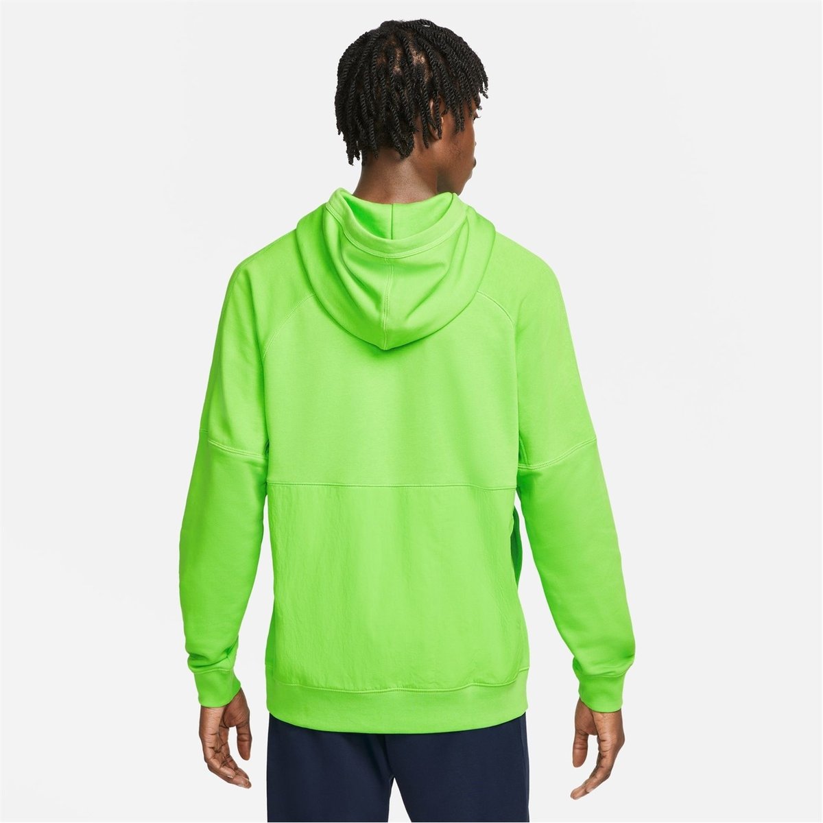 Neon green nike outlet sweatshirt