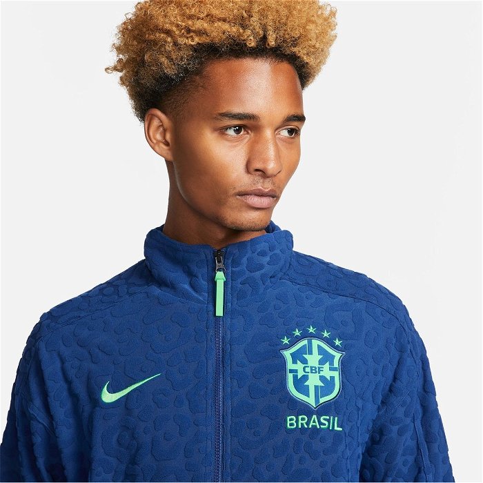 Nike Brasil Swoosh Track Jacket Coastal Blue, €35.00