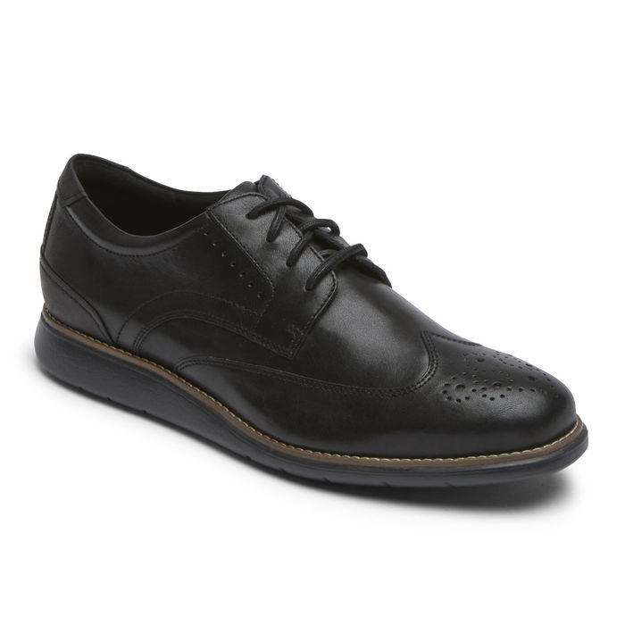 Rockport Total Motion Craft Wide Wingtip Black , £39.00