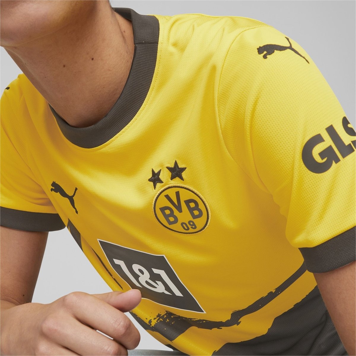 Puma Borussia Dortmund Home Jersey 2023 2024 Womens Yellow Black