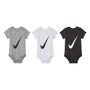 Swoosh 3 Pack Bodysuit Baby