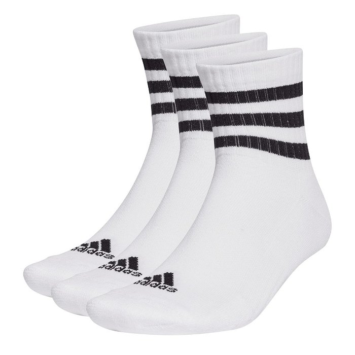 3 Stripe Quarter Sock 3 Pack