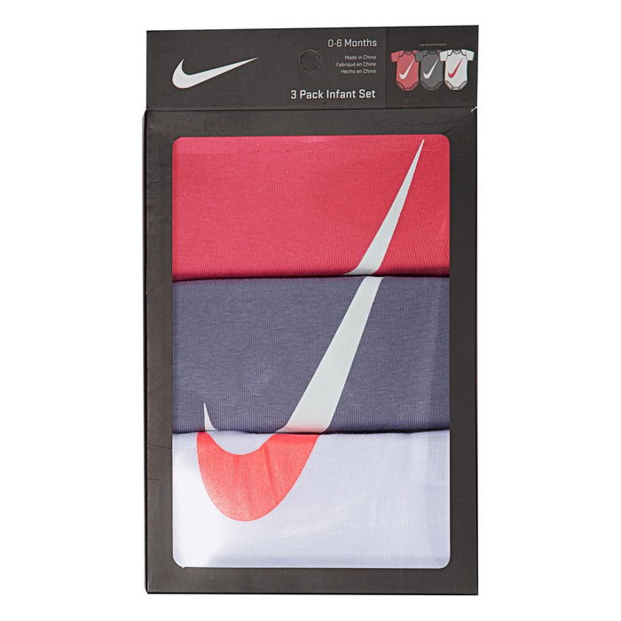 Swoosh 3 Pack Bodysuit Baby