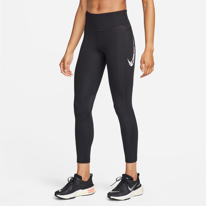 Swoosh Fast Womens Mid Rise 7 8 Leggings