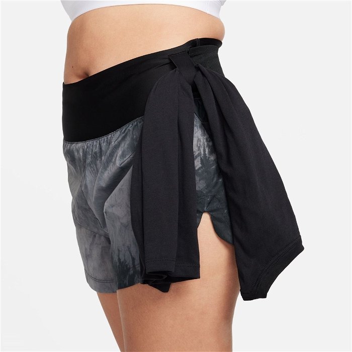 Trail Womens Repel Mid Rise 3 Running Shorts
