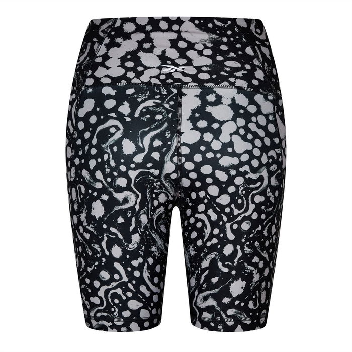 Lux Bold Modern Safari Print High Waisted Shorts W Gym Legging Womens