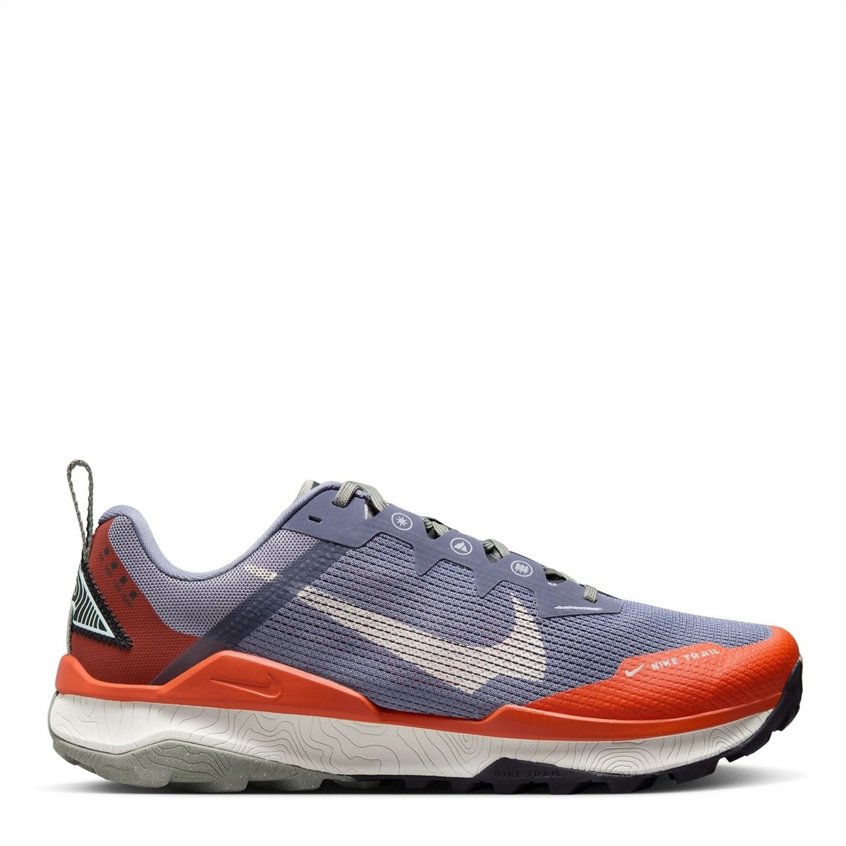 Mens blue and orange hotsell nike shoes